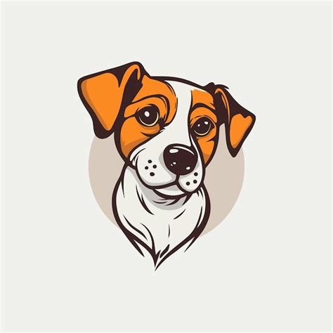 Free Vector | Cute Dog Logo