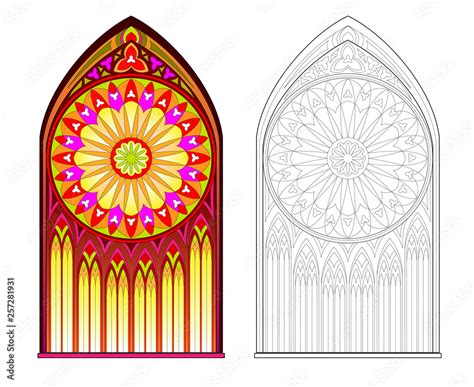 Coloring Pages Stained Glass Patterns