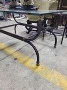 *NO STORAGE* Hollywood Regency Glass Top Coffee Table - Dixon's Auction at Crumpton