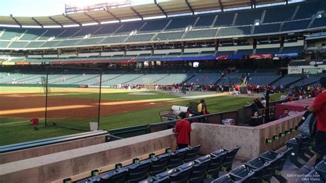 Anaheim Angels Stadium Seating View | Two Birds Home