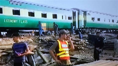 Pakistan Train Crash Kills At Least 20, Injures Dozens