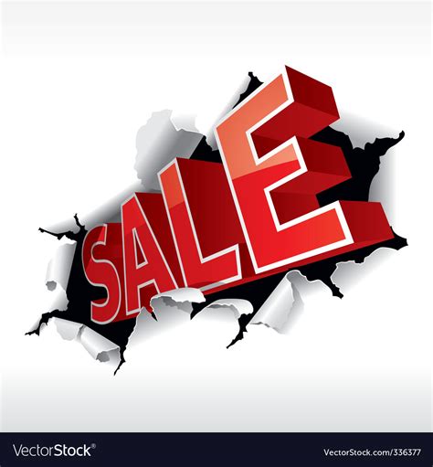 Sale sign Royalty Free Vector Image - VectorStock