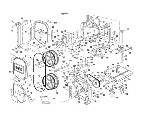 Ridgid BS14002 Parts List | Ridgid BS14002 Repair Parts | OEM Parts with Schematic Diagram