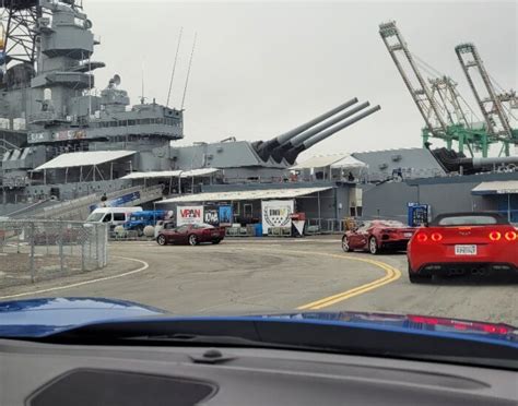 USS Iowa Tour – Pacific Coast Corvettes