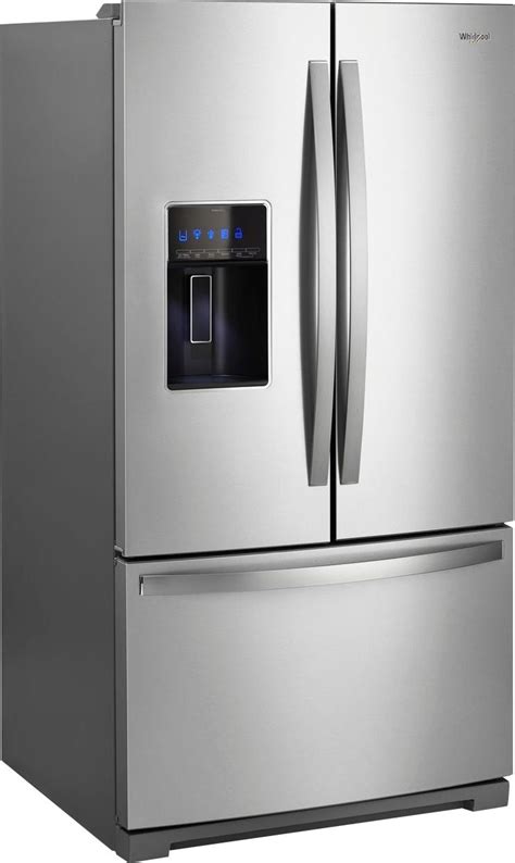 Whirlpool 26.8 Cu. Ft. French Door Refrigerator Stainless Steel WRF767SDHZ - Best Buy