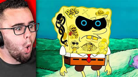 SPONGEBOB But He's A GANGSTER RAPPER! (Reaction) Acordes - Chordify