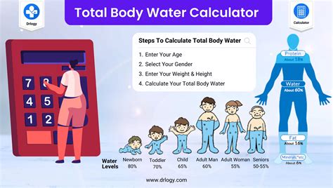 Total Body Water Calculator | Ideal Body Water Intake - Drlogy