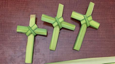 Palm Cross Tutorial - YouTube | Palm cross, Palm sunday decorations ...