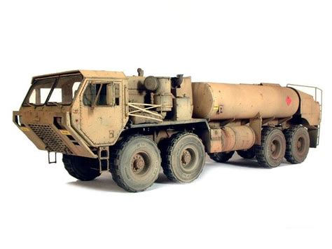 M978 Hemtt Oshkosh Fuel Tanker 1/35 Scale Model | Plastic model kits ...