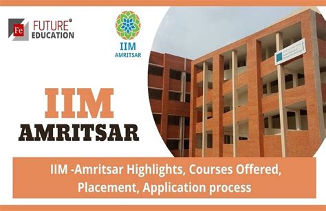 IIM AMRITSAR: HIGHLIGHTS, COURSES, FEE