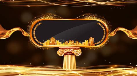 🔥 Free download Black Gold Luxury Awards Background Design Party theme ...