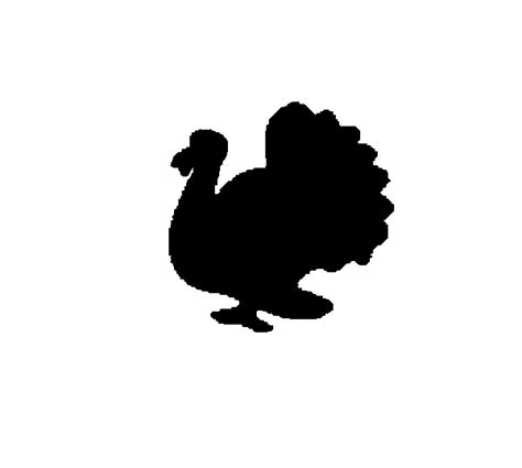 Silhouette Thanksgiving Turkey No.1 on Luulla