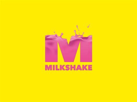 Milkshake Logo by Daniel Pidcock on Dribbble