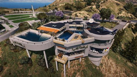 Galileo Michael Mansion - GTA5-Mods.com | Mansions, Luxury house, Gta