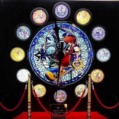 KH stained glass clock in Shinjuku Station | Kingdom hearts, Kingdom hearts wallpaper, Heart ...