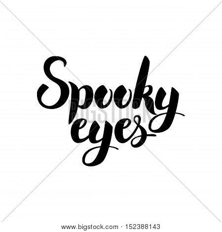 Spooky Eyes Card. Vector & Photo (Free Trial) | Bigstock