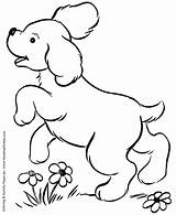Dog Coloring Pages  Printable Cute Puppy Playing coloring Page Sheet sketch template