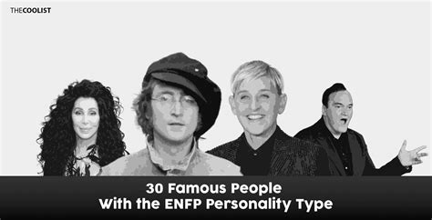 30 ENFP Famous People and Fictional Characters