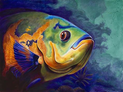 Scott Spillman | Fish drawings, Fish art, Sea life art