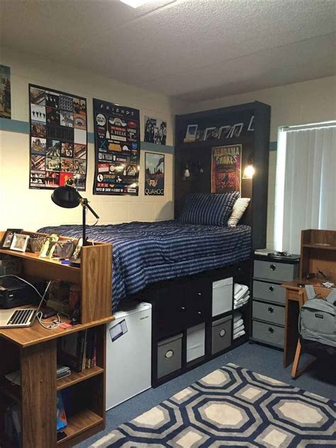 40 Efficient Dorm Room Organization Ideas - BESTHOMISH