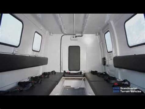 BV206 rear cabin restoration, before and after - YouTube