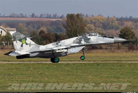 Mikoyan-Gurevich MiG-29MU1 - Ukraine - Air Force | Aviation Photo #5366781 | Airliners.net