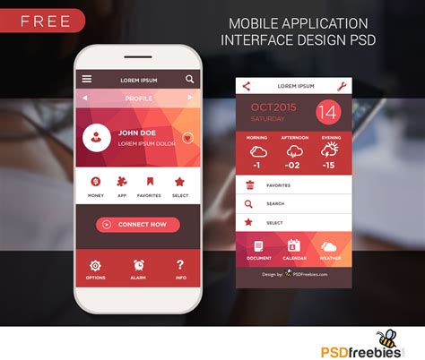 Mobile-Home-Screen-UI-Design-Free-PSD | FreePSD.cc – Free PSD files and Photoshop Resources and ...