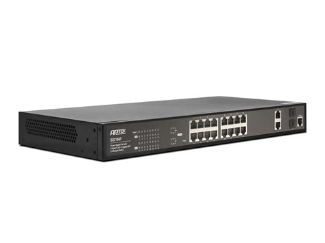 APTEK SG2164P - Switch 16 Port PoE L2 Managed Gigabit - Switch PoE Managed - An Phát - Nhà phân ...