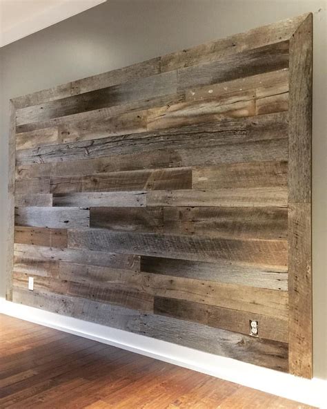 30+ Barnwood Accent Wall Ideas – DECOOMO