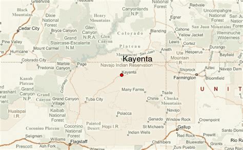 Kayenta Location Guide