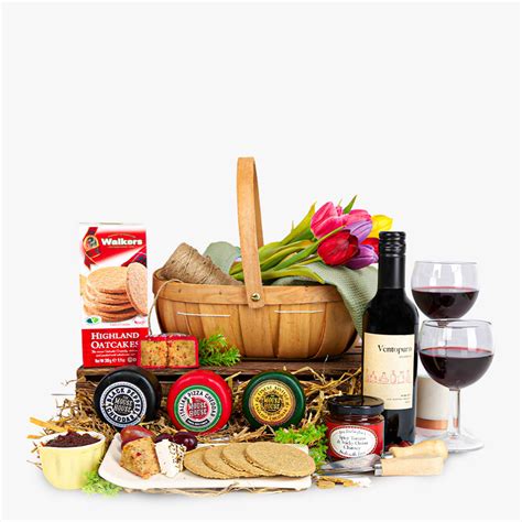 The Cheese & Wine Basket | Haute Florist