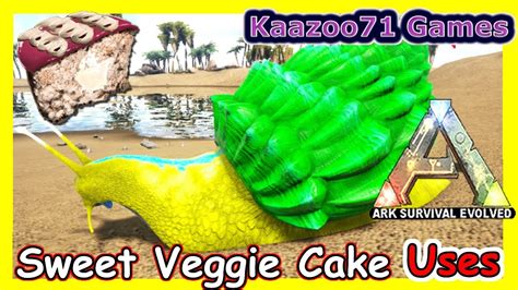 Sweet Vegetable Cake Uses 💥 Ark Survival Evolved - YouTube