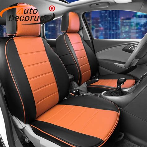 AutoDecorun 24PCS/Set Leather Custom Exact Fit Seat Covers for Volkswagen VW Atlas 2017 Car Seat ...