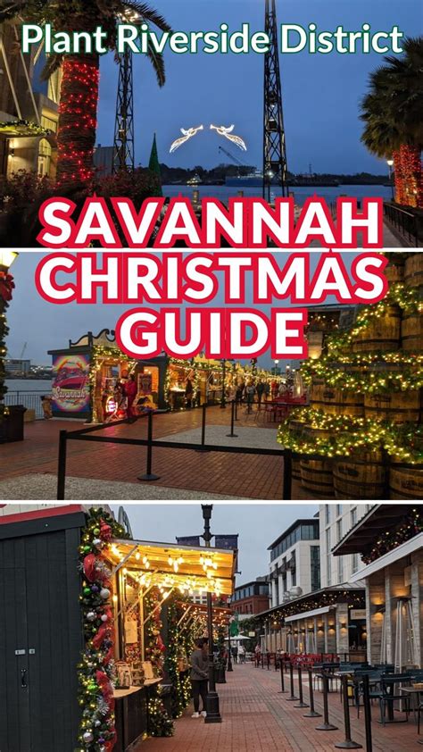 Savannah Christmas Holidays Guide to Plant Riverside District Events in 2023 | Savannah chat ...