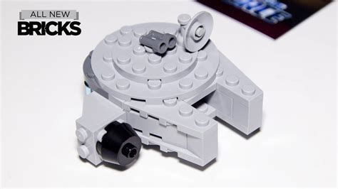 Lego Star Wars Millennium Falcon Toys R Us Speed Build - YouTube