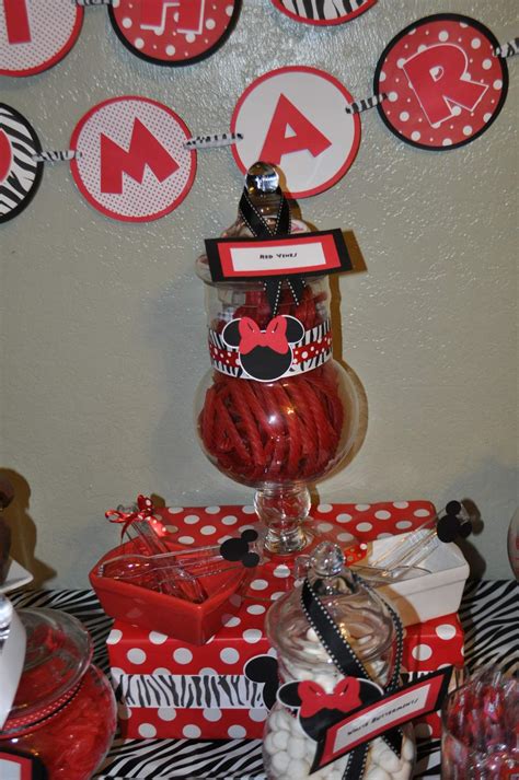 Mickey and Minnie Birthday Party Ideas | Photo 30 of 32 | Catch My Party