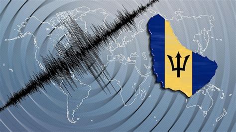 Premium Photo | Seismic activity earthquake barbados map richter scale