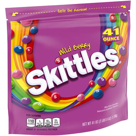 Wild Berry Skittles Nutrition Label | Blog Dandk