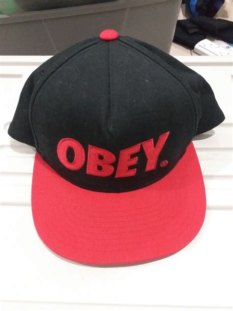 Original obey cap, Men's Fashion, Watches & Accessories, Cap & Hats on ...