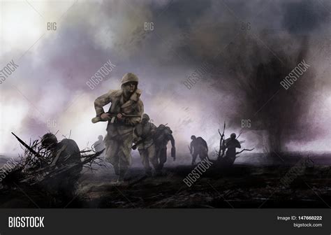 WW2 Illustration Image & Photo (Free Trial) | Bigstock