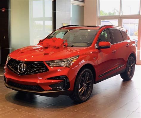 2019 Acura RDX Sport in Red ️ | Acura rdx, Acura, Suv cars