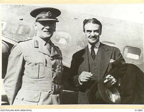 MR CASEY WITH GENERAL AUCHINLECK ON HIS ARRIVAL AT THE CAIRO AIRPORT. (NEGATIVE BY ANDERSON ...