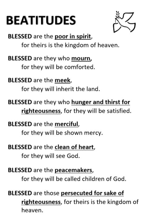 Beatitudes – Artofit