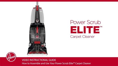 Hoover Deluxe Carpet Cleaner Manual