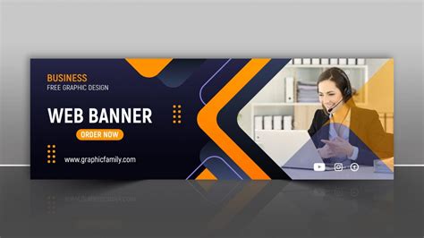Corporate and Digital Business Marketing Promotion Horizontal Web Banner Design PSD – GraphicsFamily