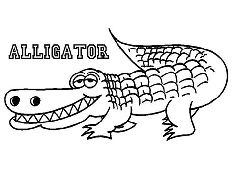 Cute Alligator Coloring Pages at GetColorings.com | Free printable ...