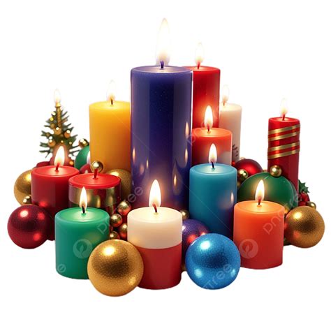 Christmas Candle Transparent Background, Christmas, Candles, Transparent PNG Transparent Clipart ...
