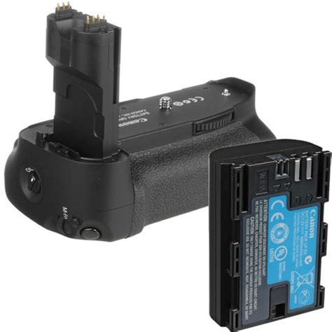 Canon LP-E6N Battery Pack with BG-E7 Battery Grip for EOS 7D DSLR ...