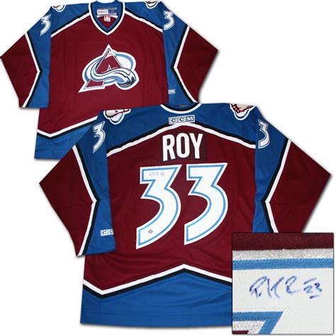 roy avalanche | Patrick Roy Autographed Colorado Avalanche Jersey - NHL ...