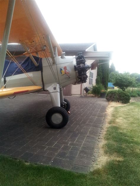 Running With Rocket: Stearman Biplane Cockpit Cover